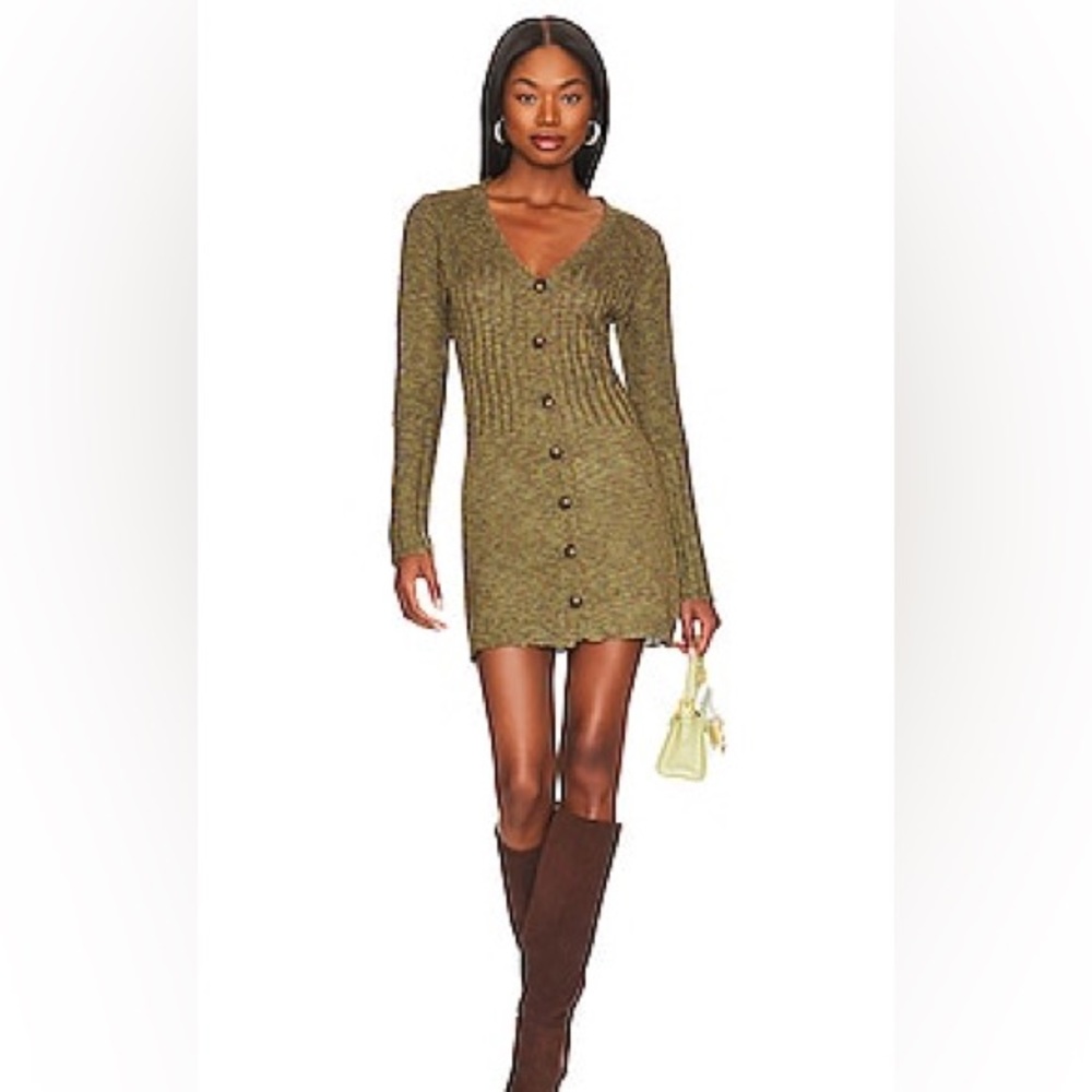 Revolve Superdown Olivia Cardigan Dress Super Cute and Chic Great Condition 💚
